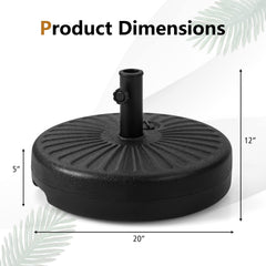 Tangkula metal support pole detail offering sturdy umbrella support