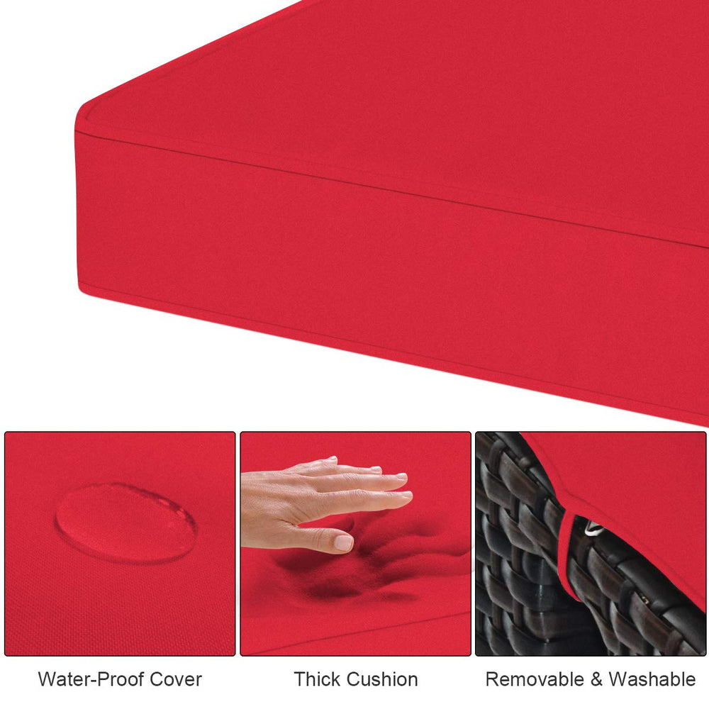 Tangkula ottoman used as footrest demonstrating comfort and multifunctional use benefit