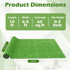Tangkula pet area with dog resting to demonstrate safe, low-maintenance play surface