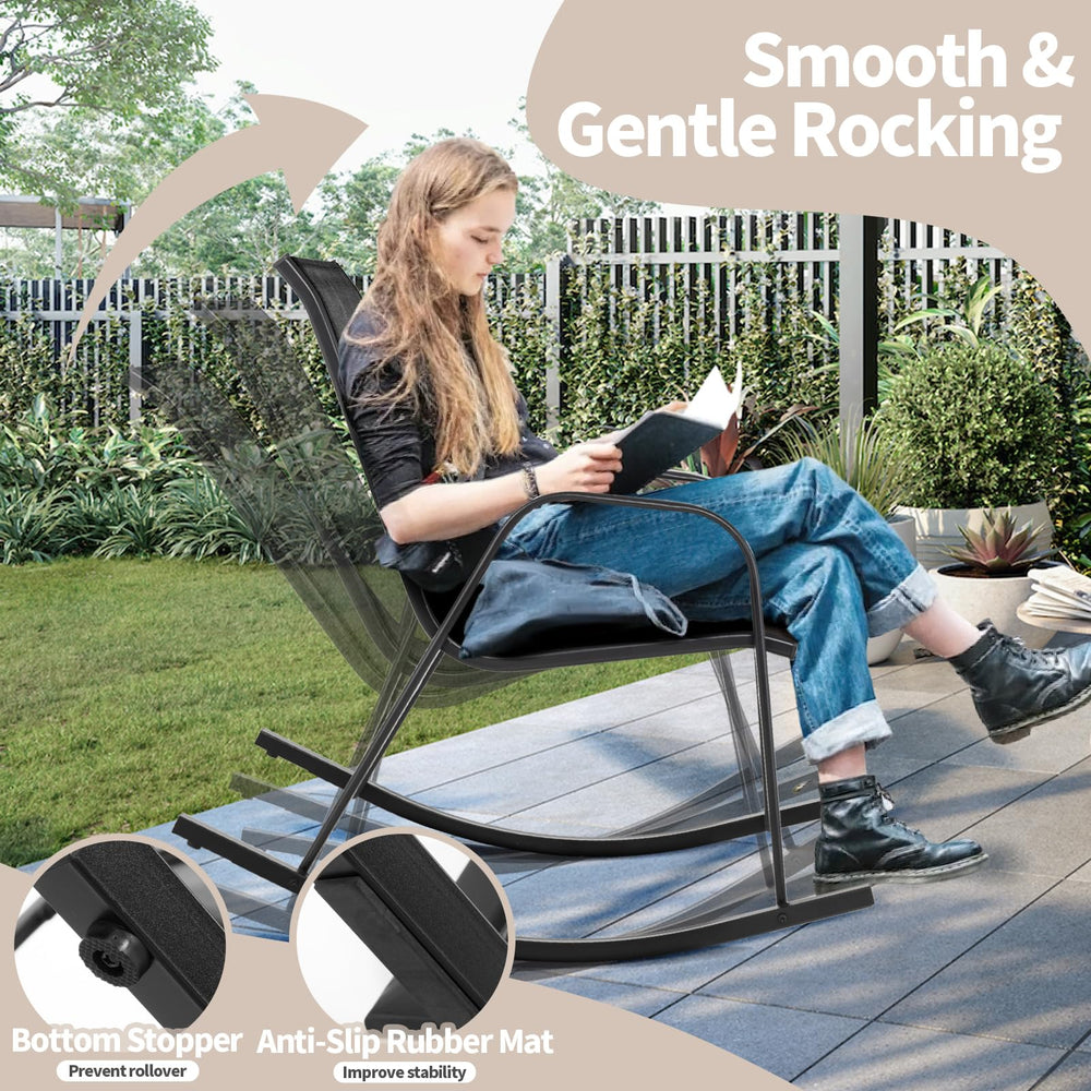 tangkula seat angle comfort showing ergonomic backrest and curved armrests for support