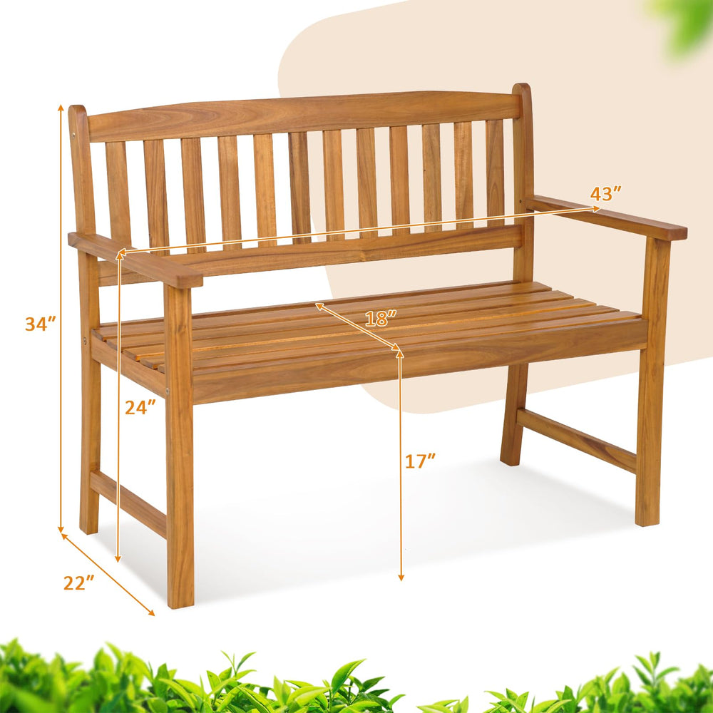 Tangkula slatted seat and back detail for breathability and quick drying benefit