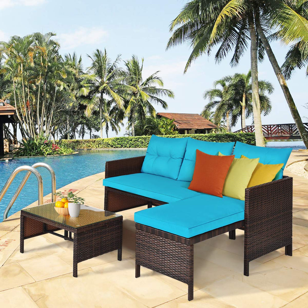 Tangkula tempered glass coffee table top showing easy-to-clean benefit