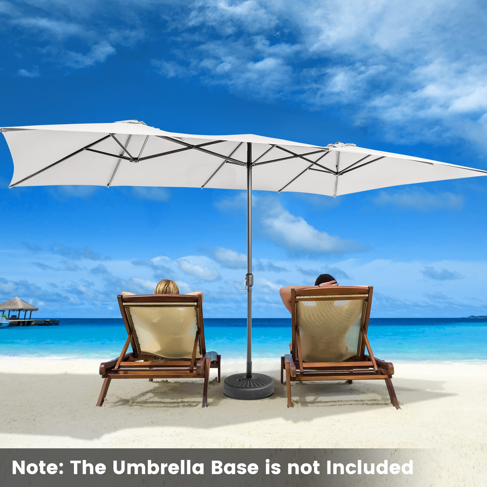 Tangkula vented top detail improving airflow and canopy stability
