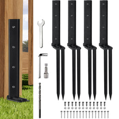 TANIVO front view of assembled anchor showing durable finish and compact kit