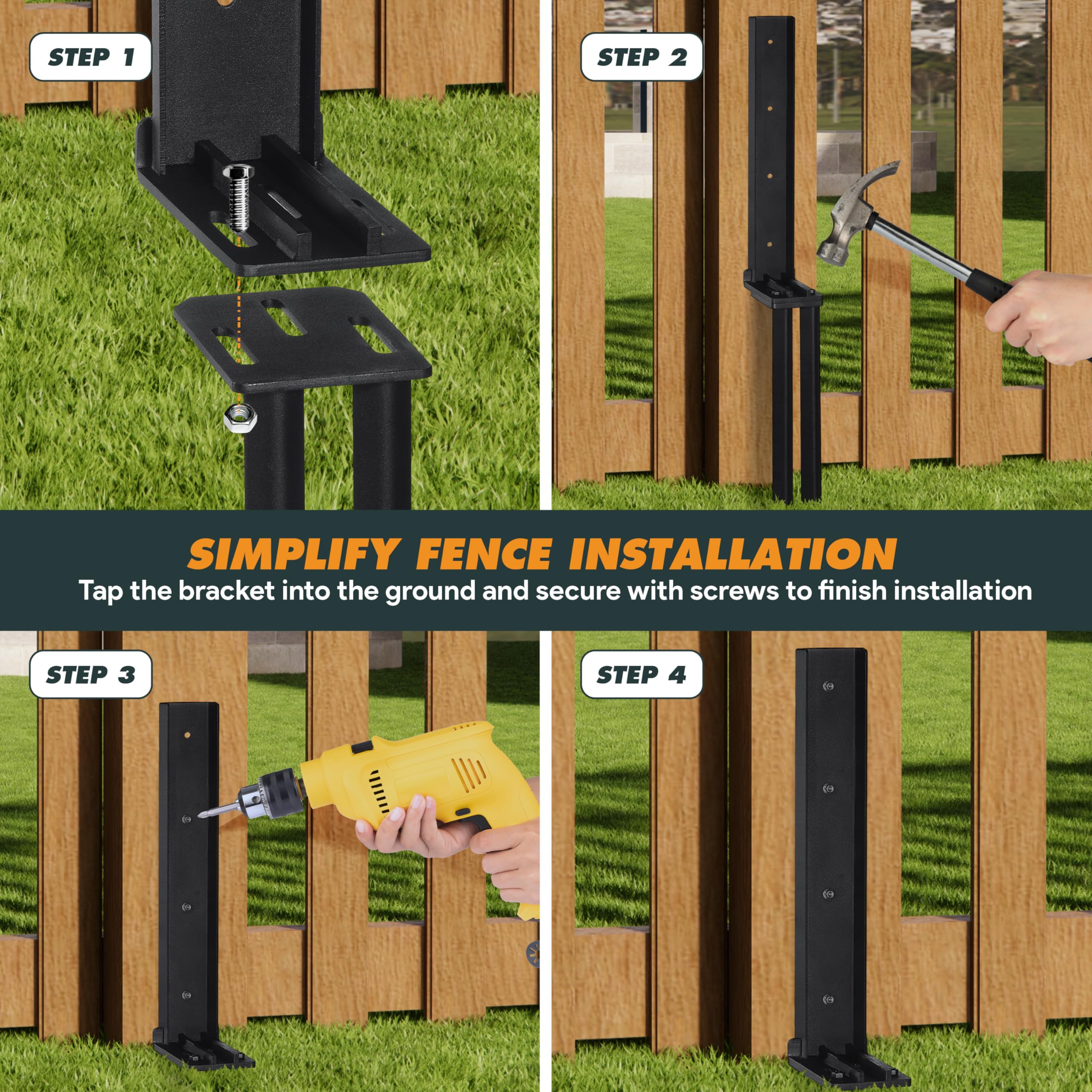 TANIVO included tools and fasteners laid out for quick DIY installation