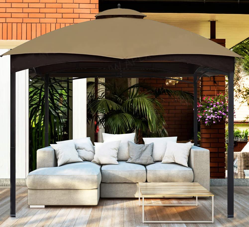 Tanxianzhe canopy installed on Allen Roth frame demonstrating fit and protection