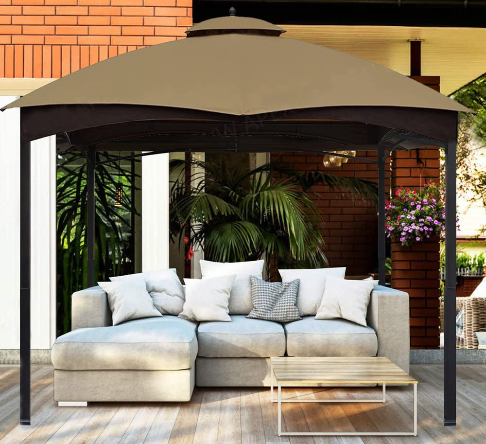 Tanxianzhe canopy installed on Allen Roth frame demonstrating fit and protection