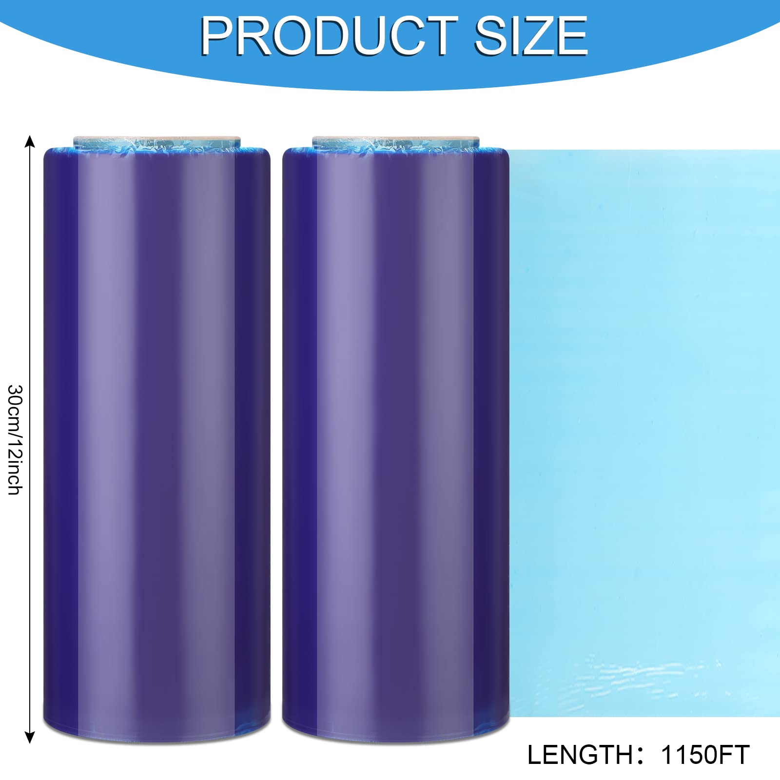 TaoBary film texture detail highlighting stretchable puncture-resistant benefit