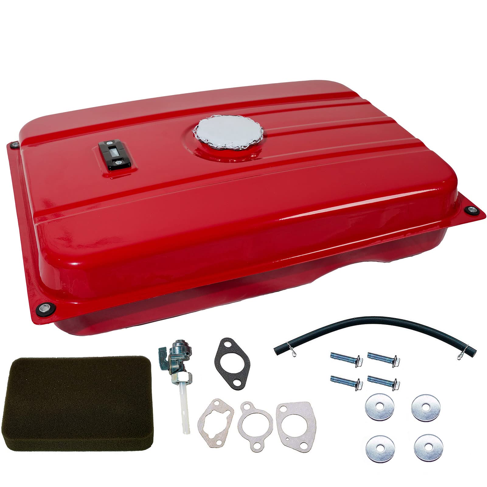 Tapa front view full tank showing shape and mounting ready for replacement