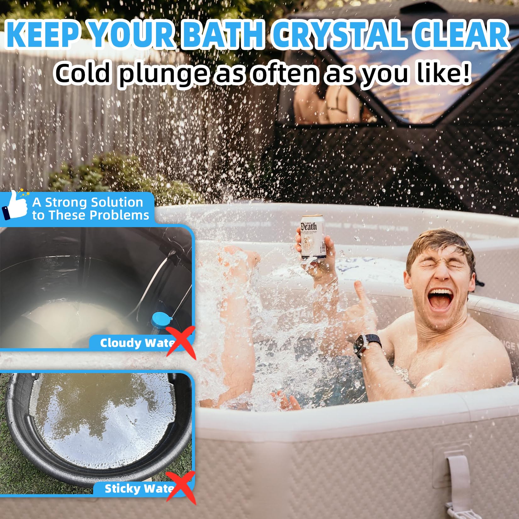TARARIUM air valve adjustment demonstrating oxygenation for fresher water