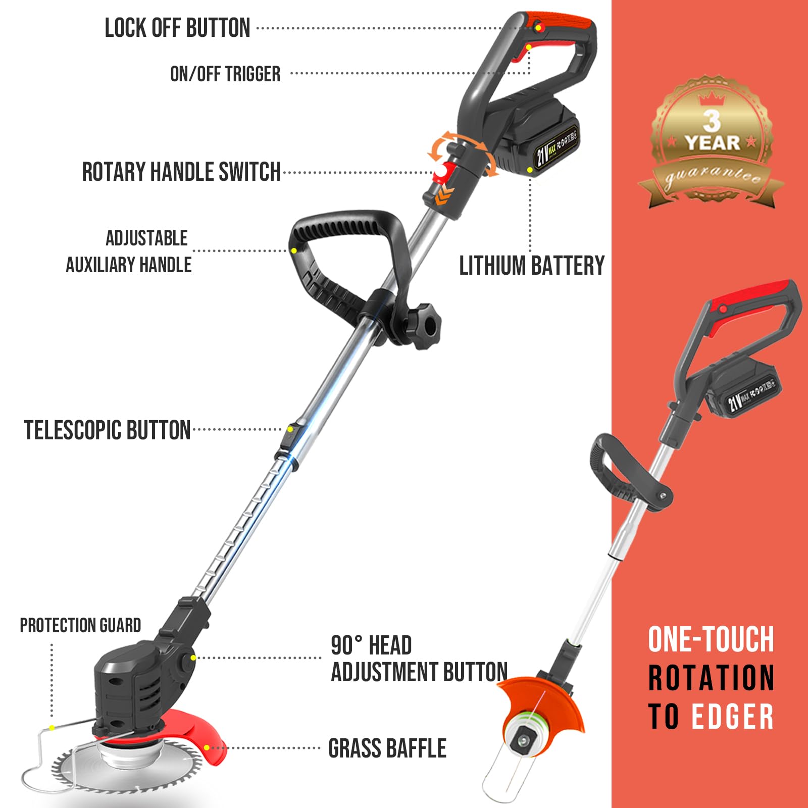 TASANSTON included accessories and safety gear ready for immediate use