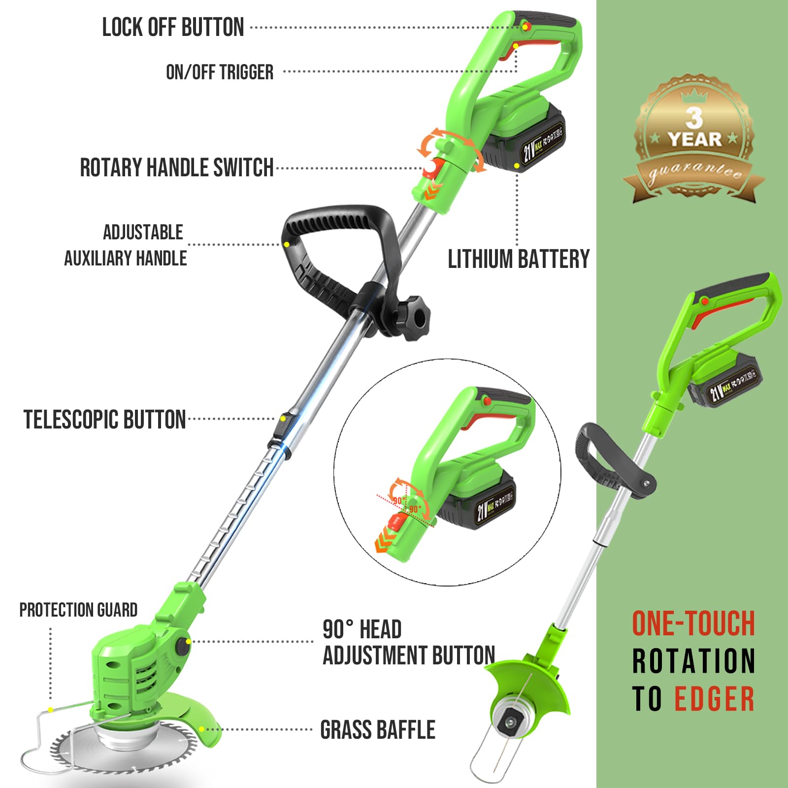 TASANSTON full package contents arranged to show included blades and safety gear