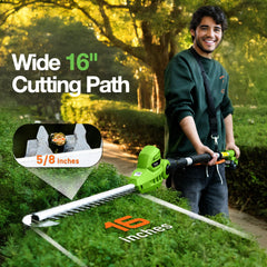 TaskStar 16-inch dual-action blade closeup for smoother precise cuts