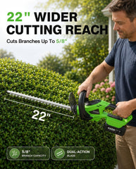TaskStar close-up of high-carbon steel dual-action blade for cleaner cuts and less vibration