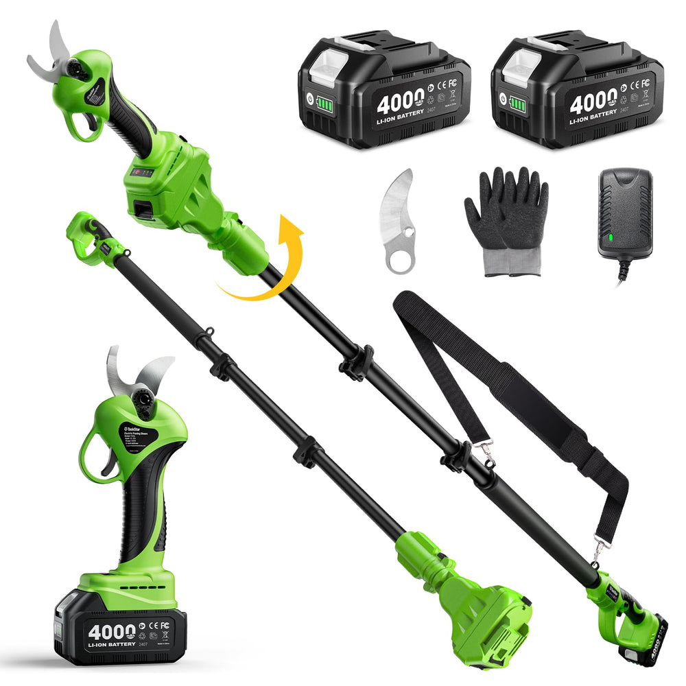 TaskStar front view pruner showing kit and ergonomic grip for easier trimming