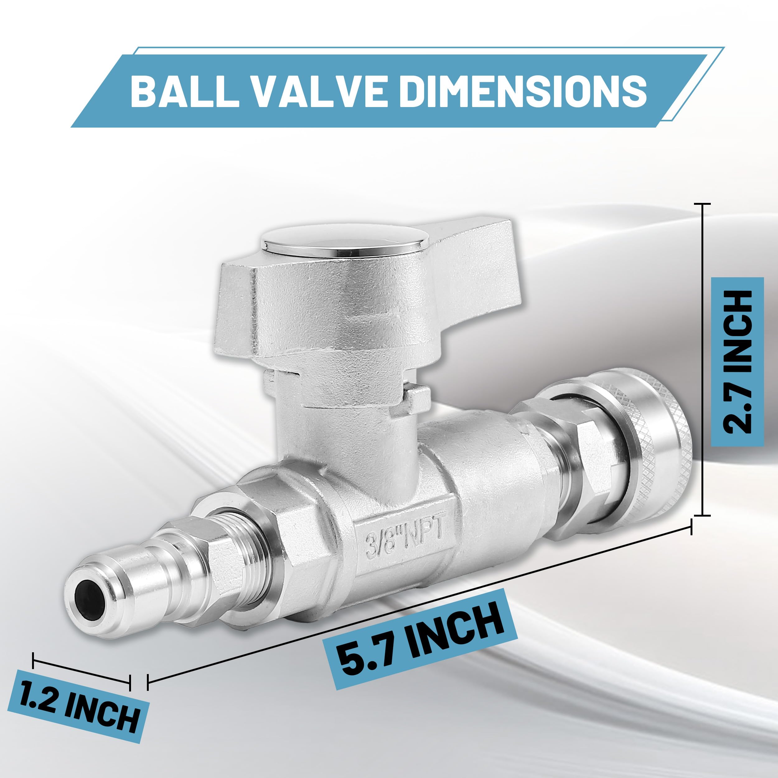 TasuoX packaged kit with valve and seals showing ready-to-install contents