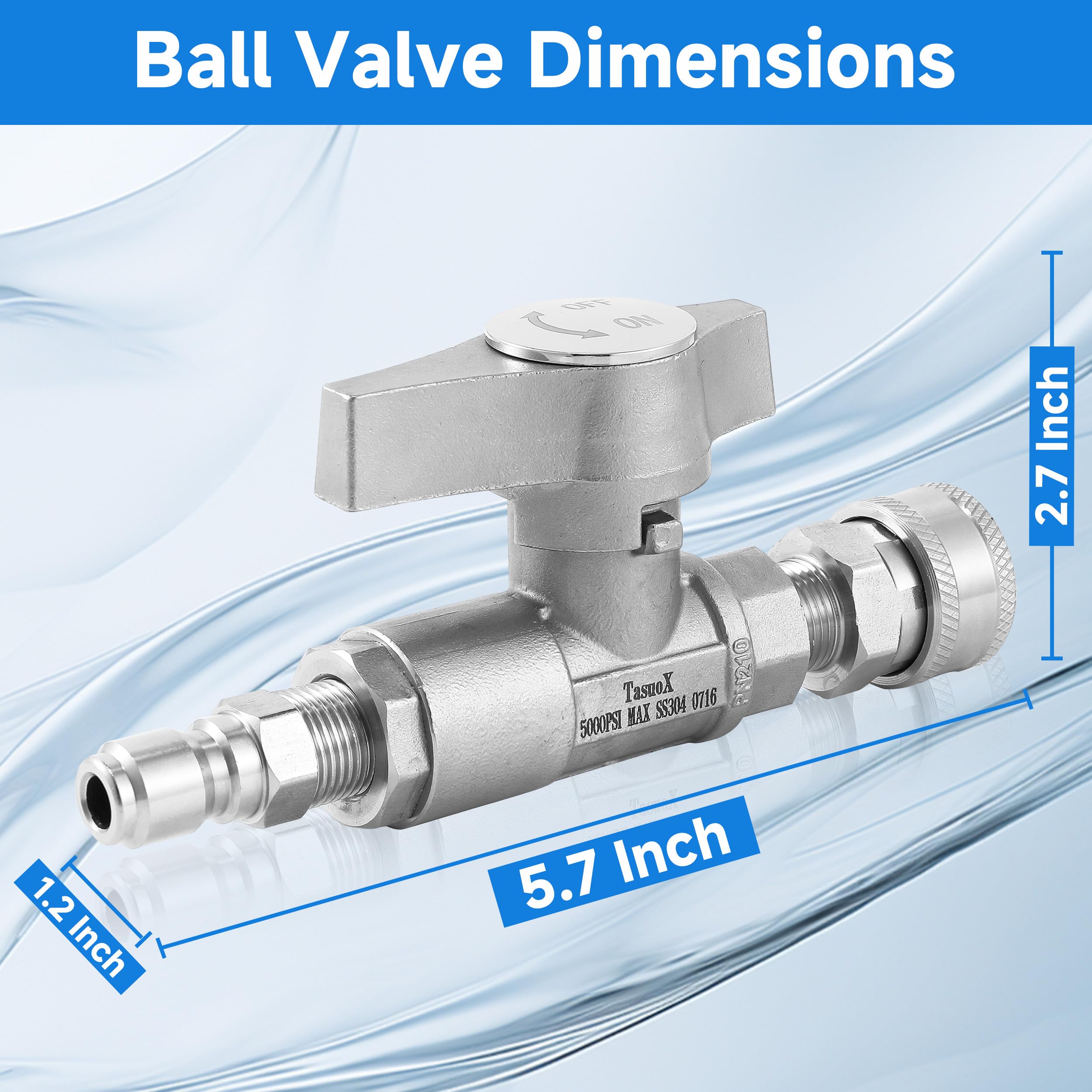 TasuoX valve in a professional cleaning scene improving workflow efficiency