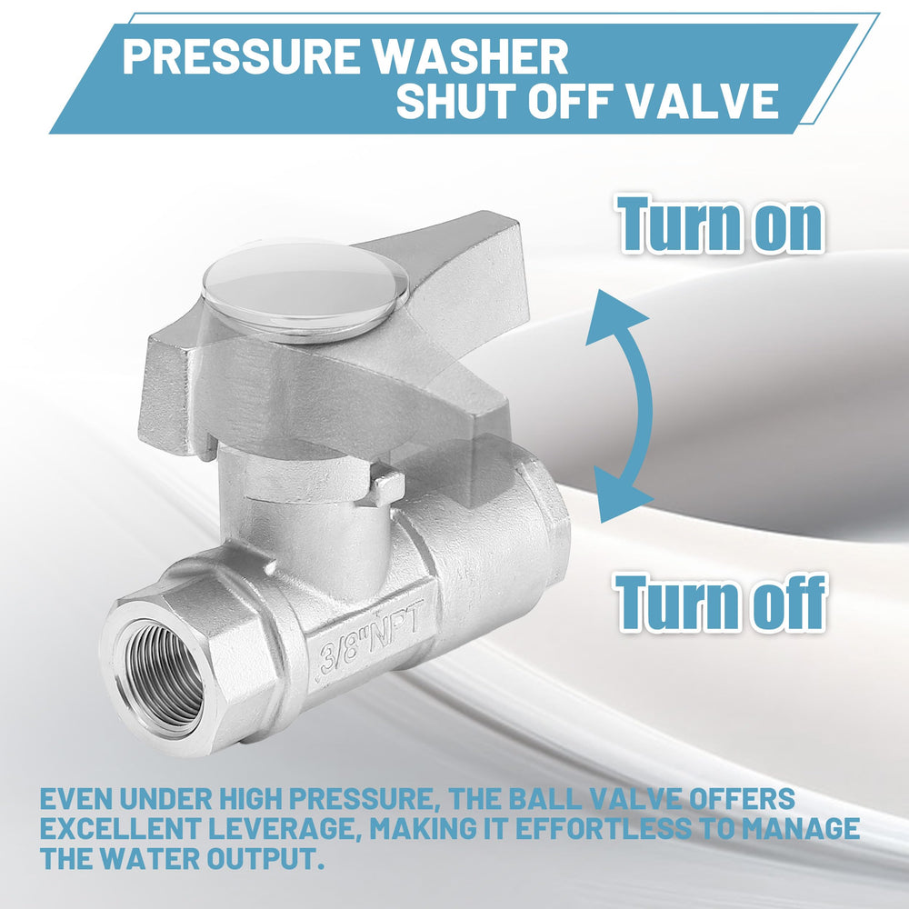 TasuoX valve held in hand to show compact scale and easy placement benefit