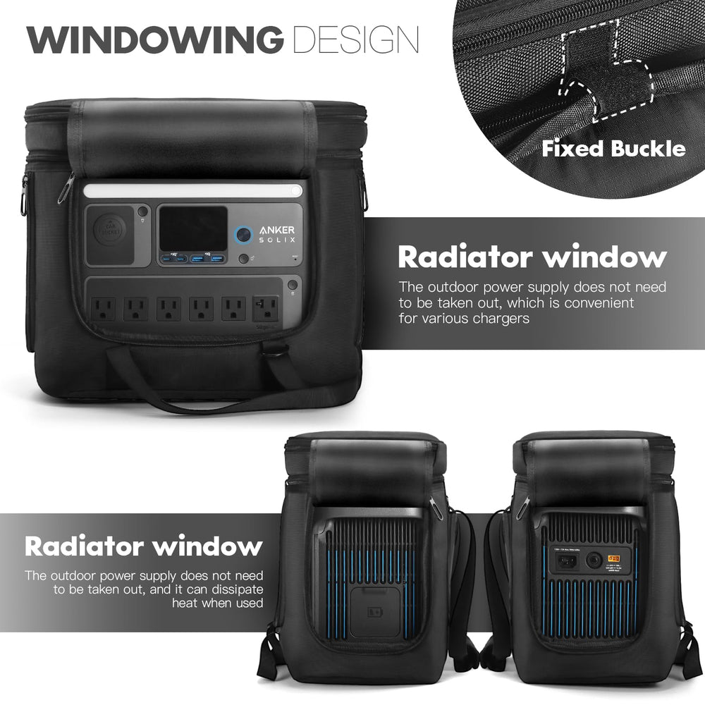 TATAVR adjustable shoulder strap and pad for comfortable carrying