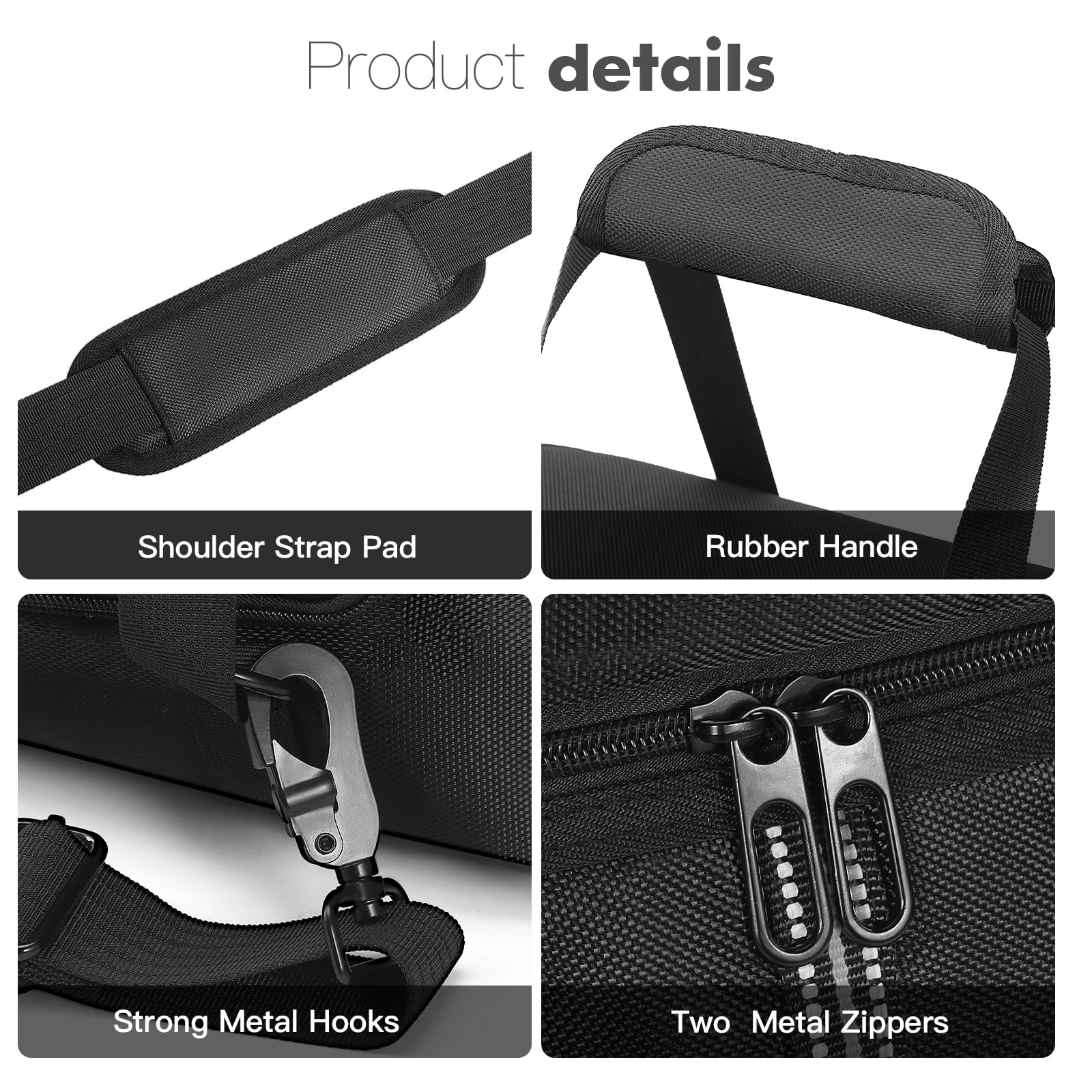 TATAVR close-up of water-resistant nylon texture for durable protection