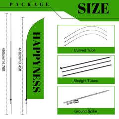 Tatuo assembled 14 ft pole standing tall to increase signage visibility