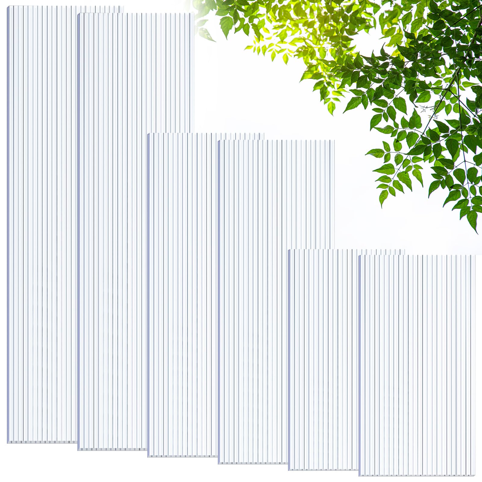 Tatuo front view of 12-pack panels showing packaged sheets and labels for quick identification