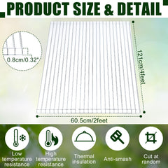 Tatuo close-up of honeycomb twin-wall structure highlighting insulation benefit