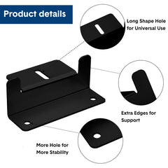 Tatuo brackets installed on an RV roof illustrating easy mounting and ventilation