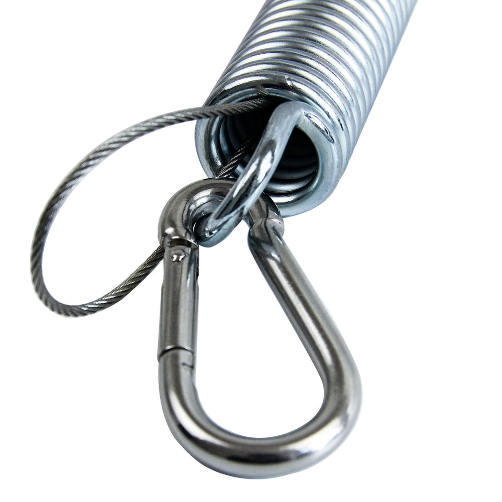 tauuio carabiner detail demonstrating secure attachment and easy clipping