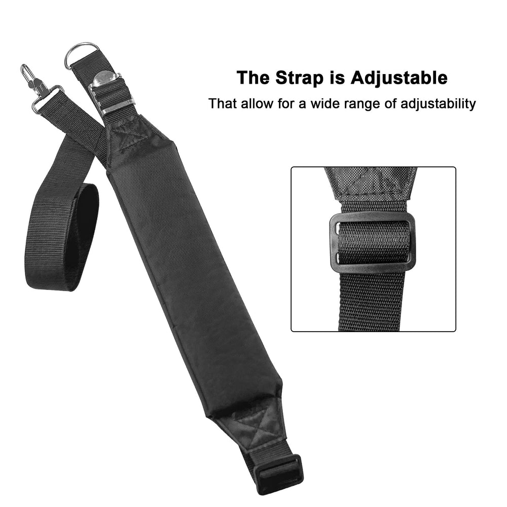 Tavaski detail of strap attachment hardware showing secure fit and improved stability