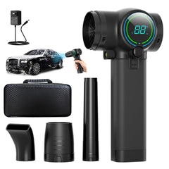 Tawugame front view showing compact blower and ergonomic profile for easy handling
