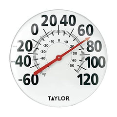 Taylor 18-inch front view showing large dial for easy long-distance reading