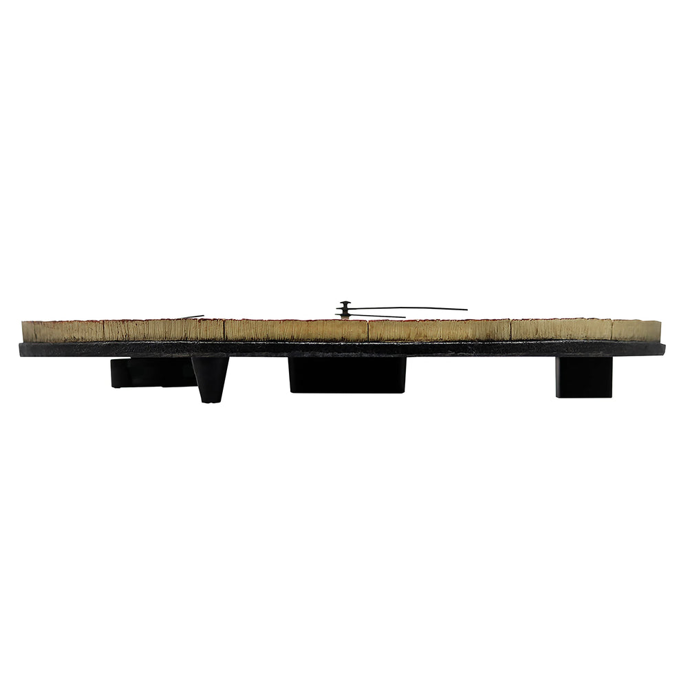 Taylor bourbon barrel close texture highlighting UV-resistant painted poly resin finish