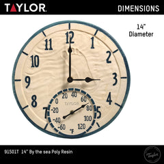 Taylor side profile showing weather-resistant finish for outdoor durability