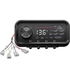 Tbgrepts front panel display showing clear readout and easier grill control