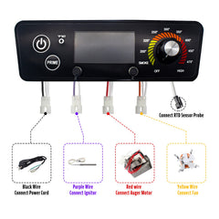 Tbgrepts temperature sensor probe detailed tip for fast grill temperature detection