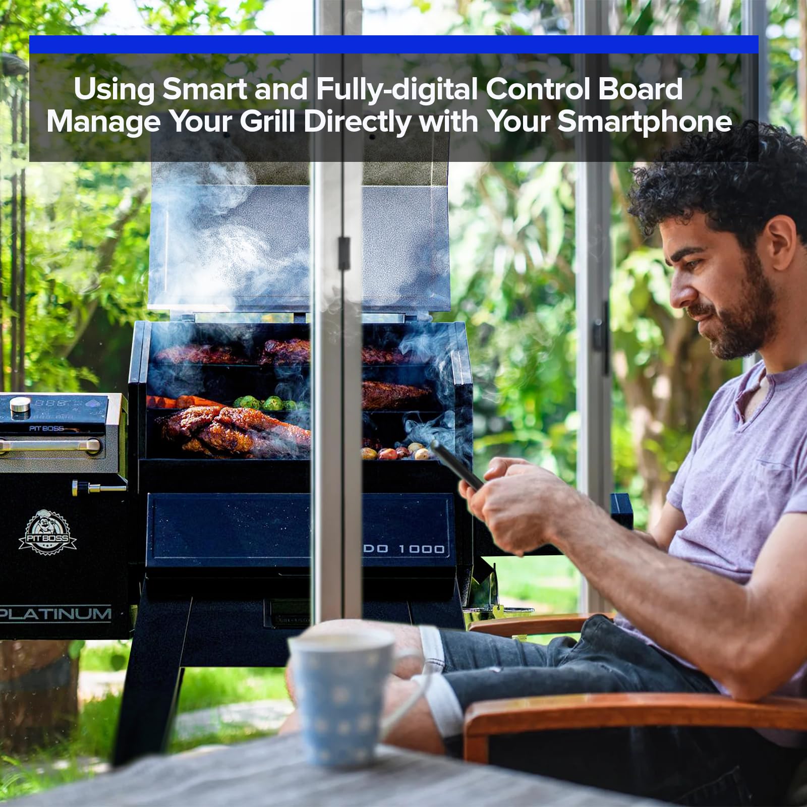 Tbgrepts Wi-Fi smartphone monitoring showing remote temperature control and convenience benefit