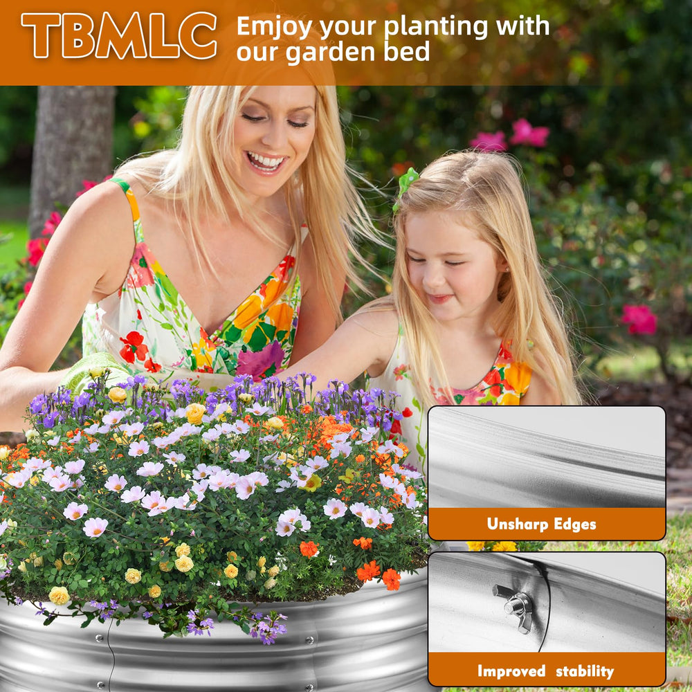 TBMLC ring next to person showing scale and portable outdoor size