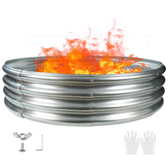 TBMLC front view of 60 inch fire ring showing durable containment benefit
