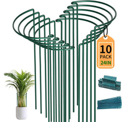 TCBWFY 10-pack front view showing all supports and included clips benefits tidy beds