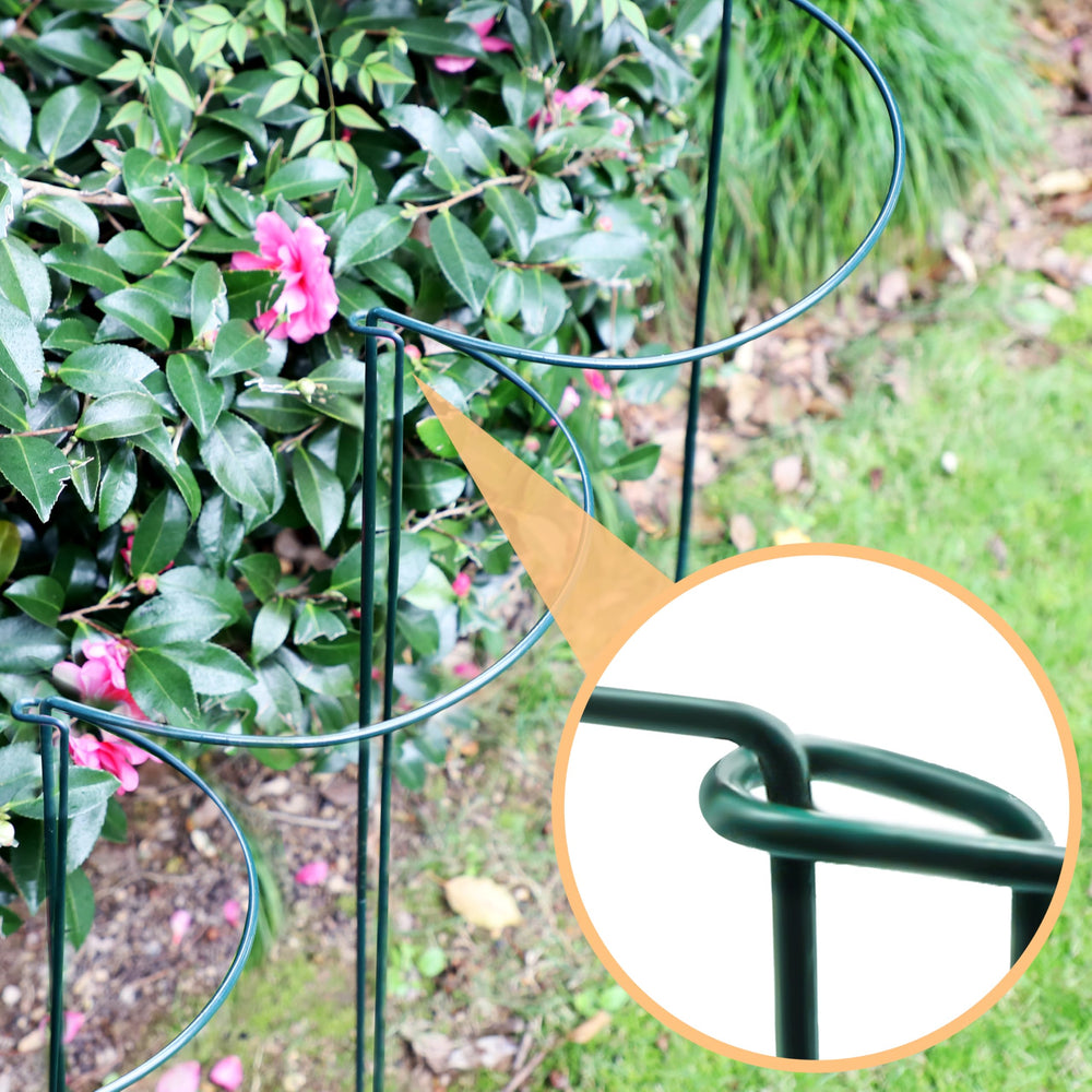 TCBWFY plant clips and twist ties close-up for quick secure attachment benefit