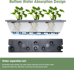 tcevily internal shelf insert detail demonstrating organized drainage and root protection