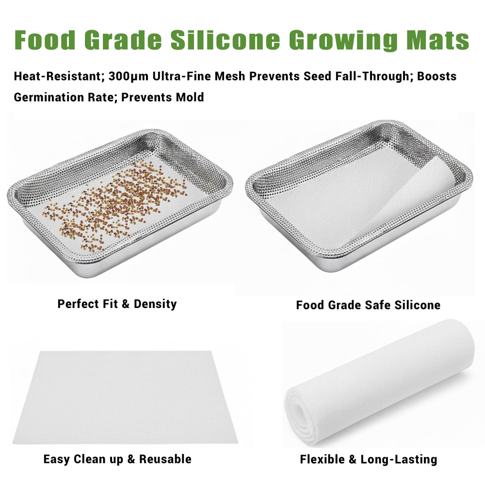TCYPUHL kitchen lifestyle display showing fresh microgreens and convenient access
