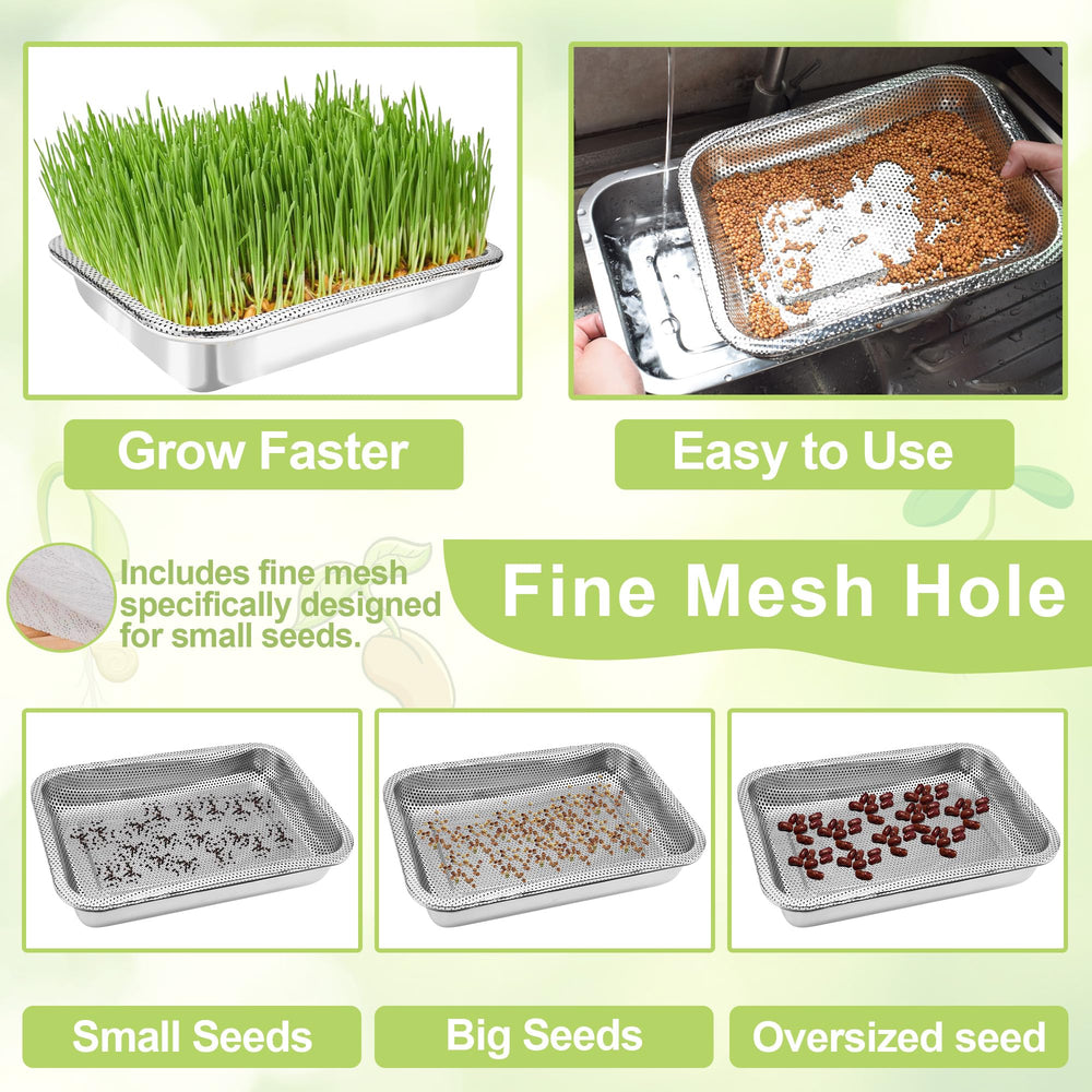 TCYPUHL close-up of 0.3mm silicone mesh showing fine seed support and hygiene