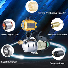 TDRRICH motor and label detail showing power rating and safety info