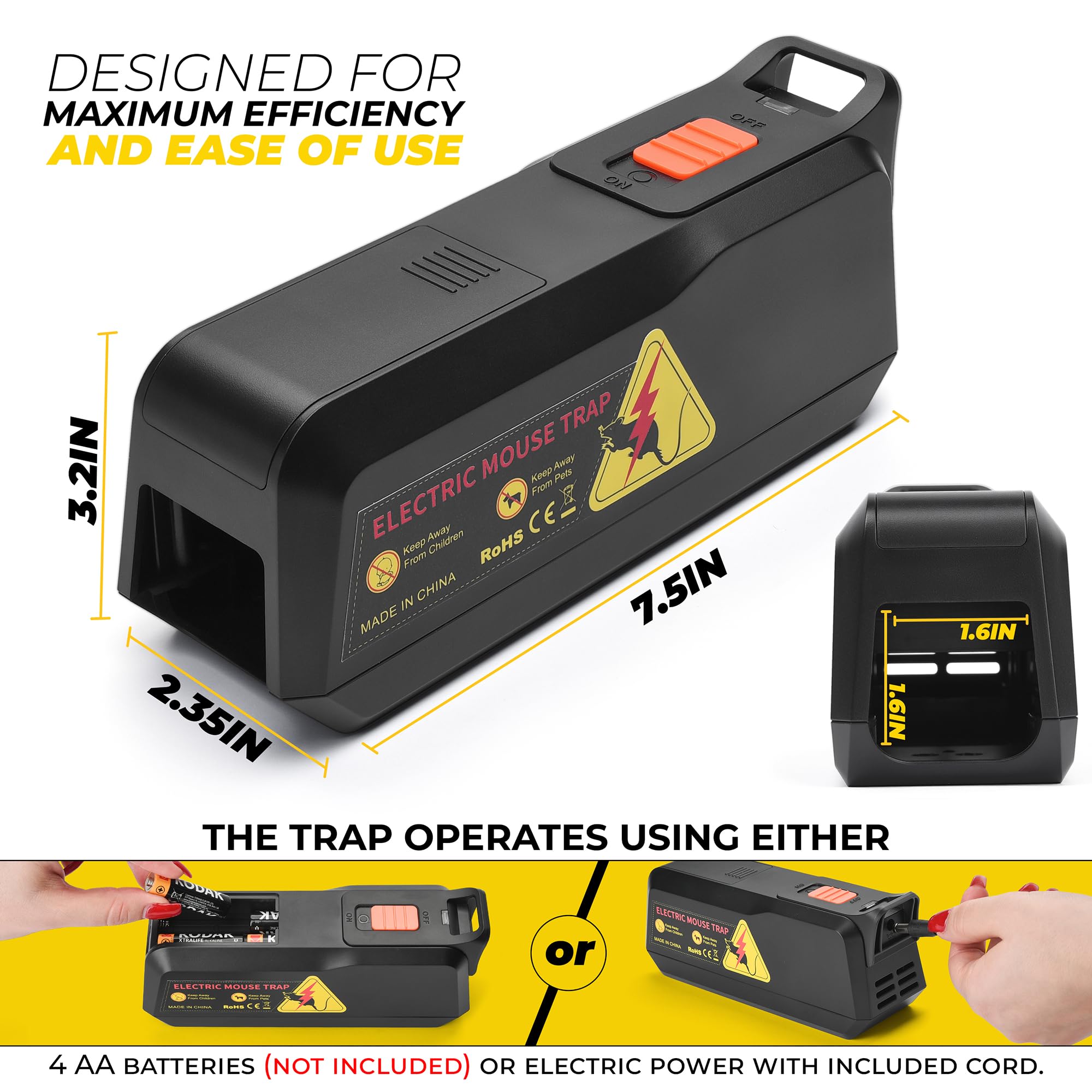 Teal Elite open trap with bait cup visible for easy, secure bait placement