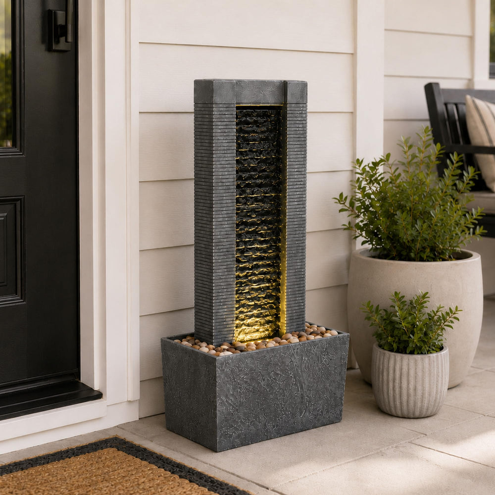 Teamson Home Demeter side profile highlighting sculptural shape and balance