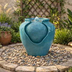 Teamson Home close-up of glazed texture highlighting durable decorative detail