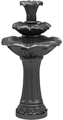 Teamson Home detailed lily petal texture showing weatherproof finish