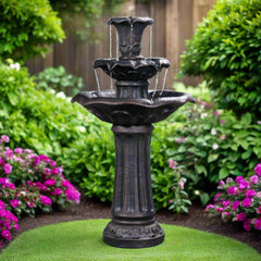 Teamson Home close-up of top tier water flowing for soothing sound
